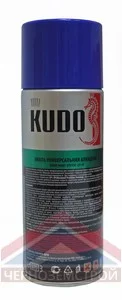 Эмаль-аэрозоль универсал. Синяя 520мл KUDO