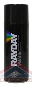 Эмаль-аэрозоль Акрил.Черная глянцевая RAL 9005 "RAYDAY" 520 мл 