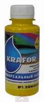 Колер паста "КРАФОР" 0,1 кг лимонный