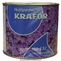 Эмаль НЦ-132 синяя 1,7 кг "КРАФОР"