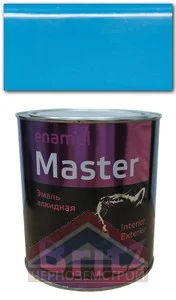 Эмаль ПФ-115 голубая 1,9 кг Мастер "БРИЦ"