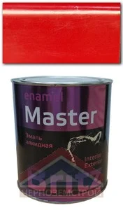 Эмаль ПФ-115 красная 1,9 кг Мастер "БРИЦ"