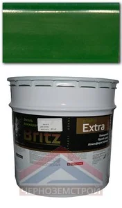 Эмаль ПФ-115 зеленая 20 кг ГОСТ "БРИЦ"