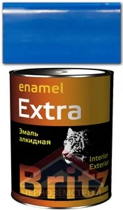 Эмаль ПФ-115 синяя 1,9 кг ГОСТ "БРИЦ" 