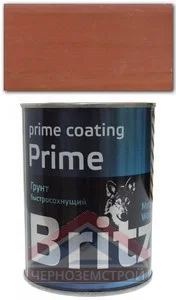 Грунт ГФ-021 ГОСТ красно-коричневый 1,9 кг "Бриц"