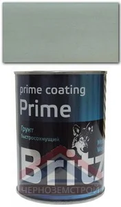 Грунт ГФ-021 ГОСТ серый 1,9 кг "Бриц"