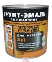 Грунт-эмаль "Дали" по ржавчине 3 в1 0,75л 