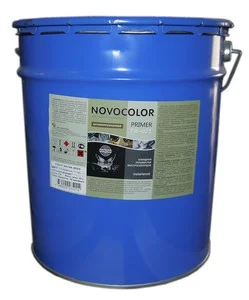 Грунт серый ГФ-021 ГОСТ 25 кг быстросохнущий "NOVOCOLOR"