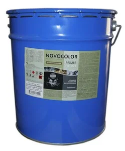 Грунт  Красно-коричневый ГФ-021 ГОСТ 25 кг быстросохнущий "NOVOCOLOR"