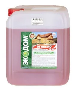Пропитка "ЭКОДОМ ОГНЕБИОПРОФ" 23 кг  I и II группа защиты