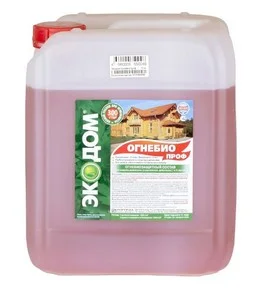 Пропитка "ЭКОДОМ ОГНЕБИОПРОФ" 11 кг  I и II группа защиты
