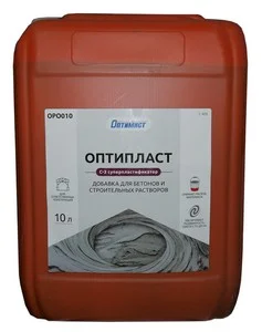Пластификатор для бетонов и строительных растворов С 409  /ОПТИПЛАСТ/ 10,0л