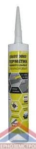 Герметик силиконовый "Ekotools" универсальный - санитарный Прозрачный 260 мл