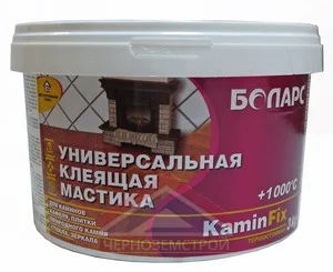 Клей "KAMINFIX" 3 кг "БОЛАРС" +1000°С