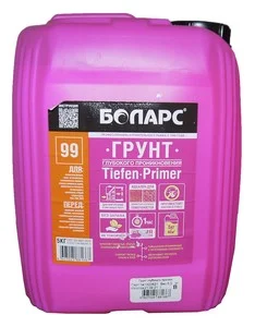 Грунт глубокого проникновения Tiefen Primer 99 БОЛАРС 5кг