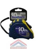 Рулетка 10 м х 25 мм "RemoCosmo" обрезиненный корпус, автофиксатор, магнитный крючок