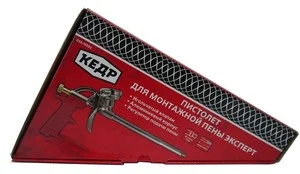 Пистолет для монтажной пены "КЕДР" алюм. корпус "ЭКСПЕРТ"