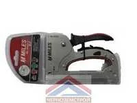 Степлер мебельный тип скобы 53, 6-14 мм металлический "MILES" 3 в 1 