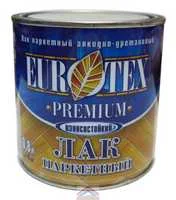 Лак паркетный глянец  0,8 л "EUROTEX-PREMIUM" 