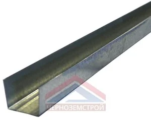 Профиль потолочный направляющий ПН 28 х 27 3,0 м 0,45 мм