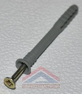 Дюбель-гвоздь SM-L 6х60 потайной бортик 150 шт