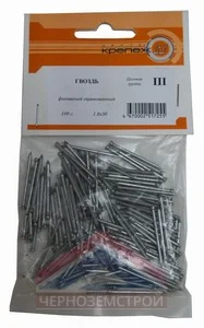 Гвоздь финишный оцинкованный 1,8х30 100 г