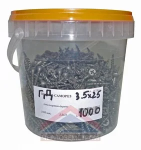 Саморез ГД 3,5х25 1000 шт/уп
