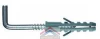 Крюк-шуруп L-образный 10х50 4 шт.
