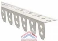 Угол ПВХ арочный перфорированный L-3,0м