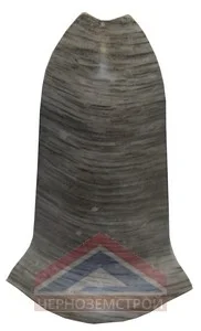 822 Дуб альба угол внешний к плинтусу ПВХ "WIMAR" 