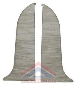 832 Дуб ведре заглушка к плинтусу ПВХ "WIMAR" 