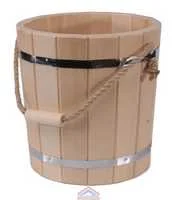 Ведро "Емеля" 10 л с нержавеющим ободом