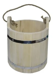 Ведро 9л липа "С Легким паром" БШ