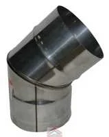 Колено угол 45° 135° нержавеющая сталь 0,8 мм d 115