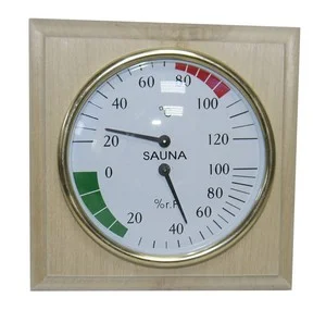 Банная станция СББ-2-1 Д гигрометр+термометр в дереве