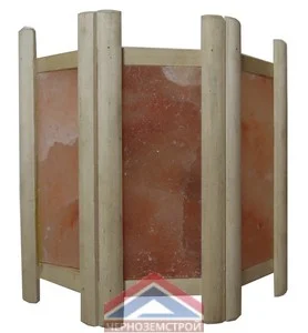 Абажур прямой с Гималайской солью АП-2СГСП