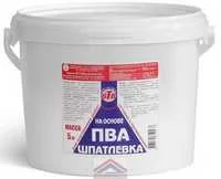 Шпатлевка на основе ПВА для внутренних работ 15 кг "ВТВ"