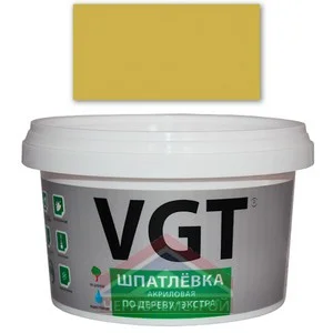 Шпатлевка по дереву "Экстра" Дуб 0,3 кг "ВГТ"
