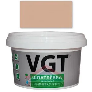 Шпатлевка по дереву "Экстра" Береза 0,3 кг "ВГТ"