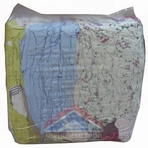 Ветошь ПОСТЕЛЬ цветная тюк 10кг 