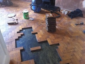 крепление паркетных полов