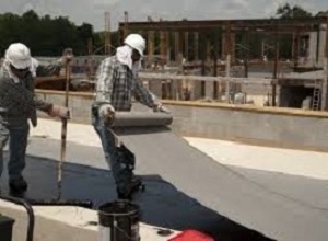 крепление рулонного рубероида